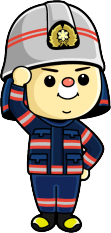 せん助敬礼イラスト
